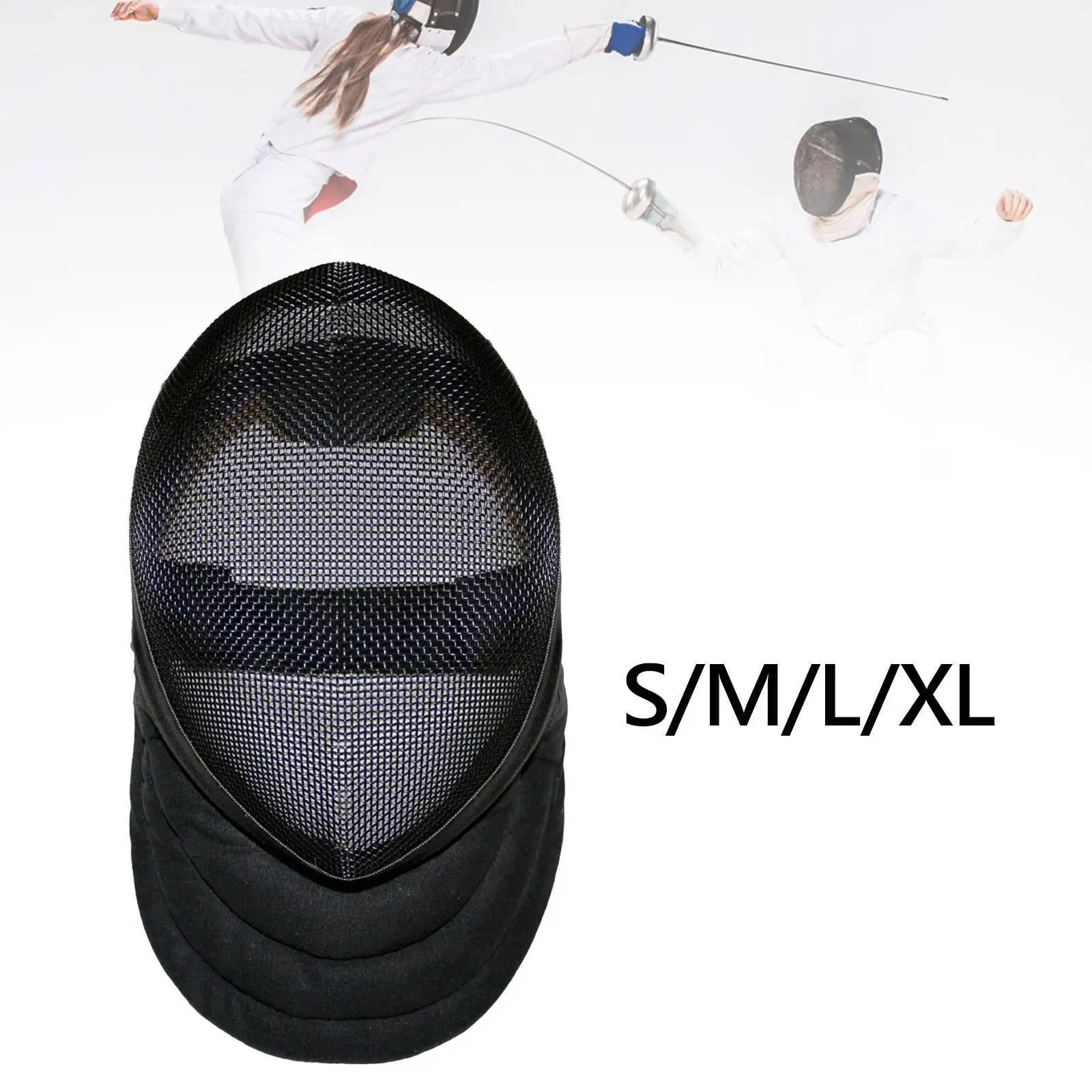 

Fencing Mask Epee Mask Comfort Accessories Universal Fencing Guard Gear Fencing Gear for Practice Competition