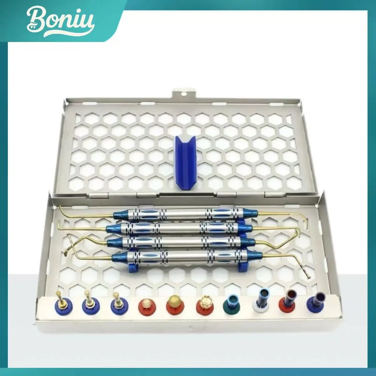 

1Set Dental Sinus Lifting Elevation Kit Implant Drills Stoppers Periosteal Separator Plant External Lifting Drill Surgical Tools