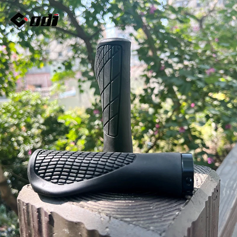 

ODI Bicycle Grips Ergonomics Soft Silica Gel mountain Bike Grips Mtb Cuffs Waterproof Mtb Bike Handle Lock on Bicycle Handles