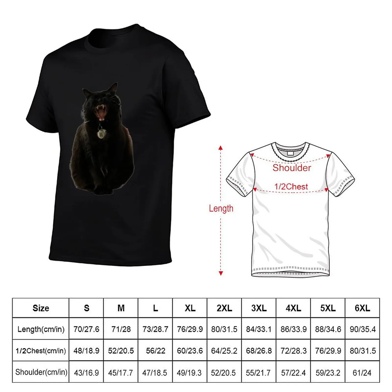 The Void Yells T-Shirt blue lock heavyweights mens plain t shirts