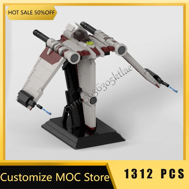 1312 قطعة نموذج مشهد مقاتلة Lnterstellar الساخن مخصص لتقوم بها بنفسك مجموعة تعليمية تجميع إبداعي هدايا عيد الميلاد للأطفال #1