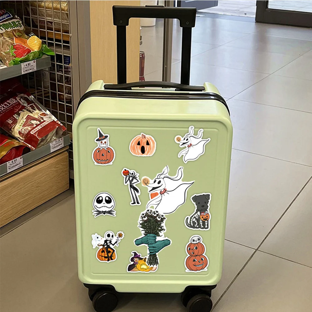 10/30/53 stücke Cartoon Horror Halloween wasserdichte Aufkleber Laptop Motorrad Telefon Auto Koffer Skateboard Dekoration Aufkleber Spielzeug