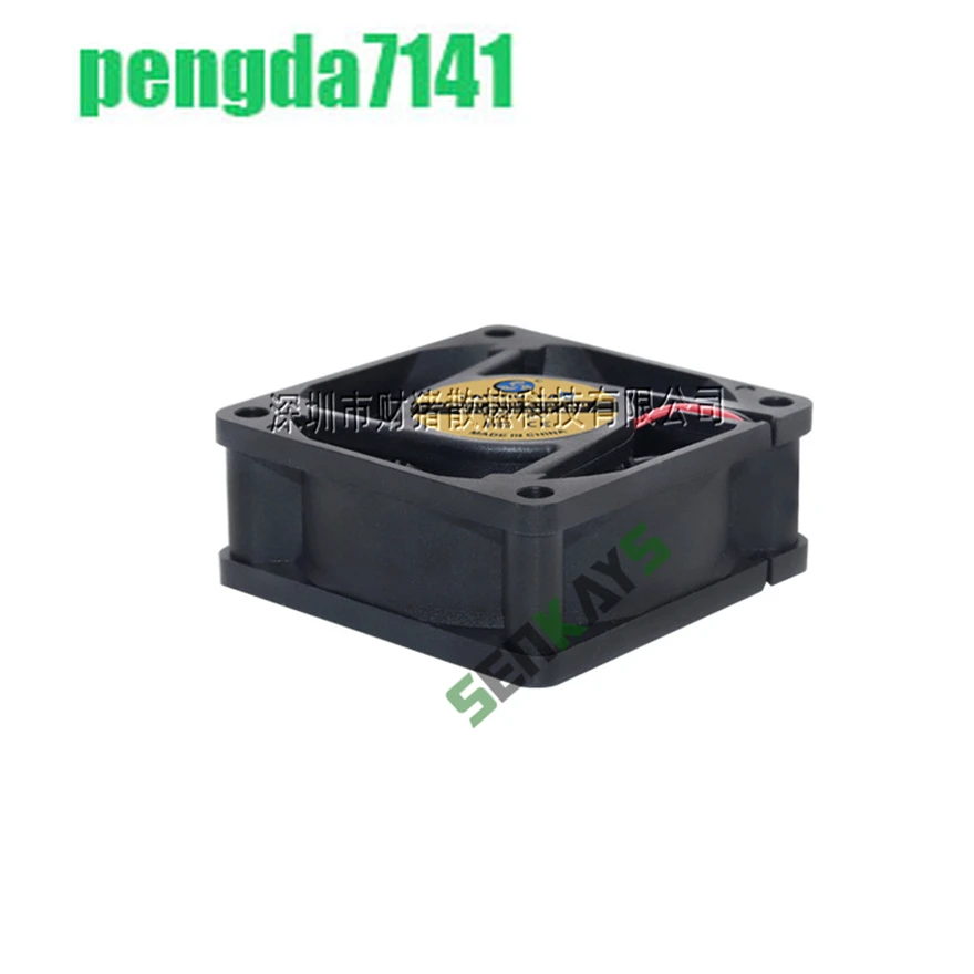 Imagem -04 - Computador Cooler Fan com Rolamento de Esferas Dupla Brushless Machine Equipment Ventilador de Refrigeração do Motor 2pin 60x60x25 mm 6025 dc 5v 12v 24v