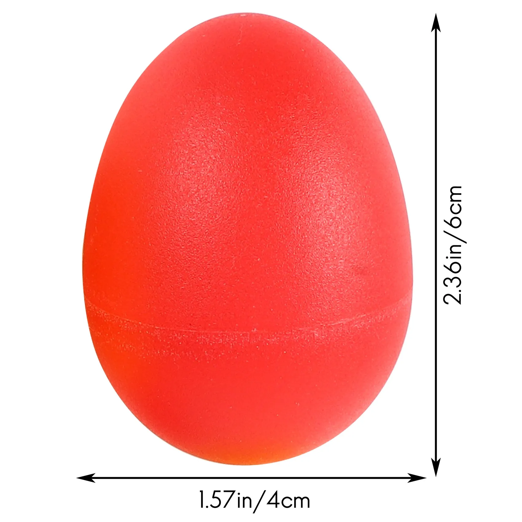 FRIHA-8Pcs oeufs musicaux à Percussion en plastique ludique Maracas secoueurs d'oeufs jouets pour enfants-4 couleurs différentes