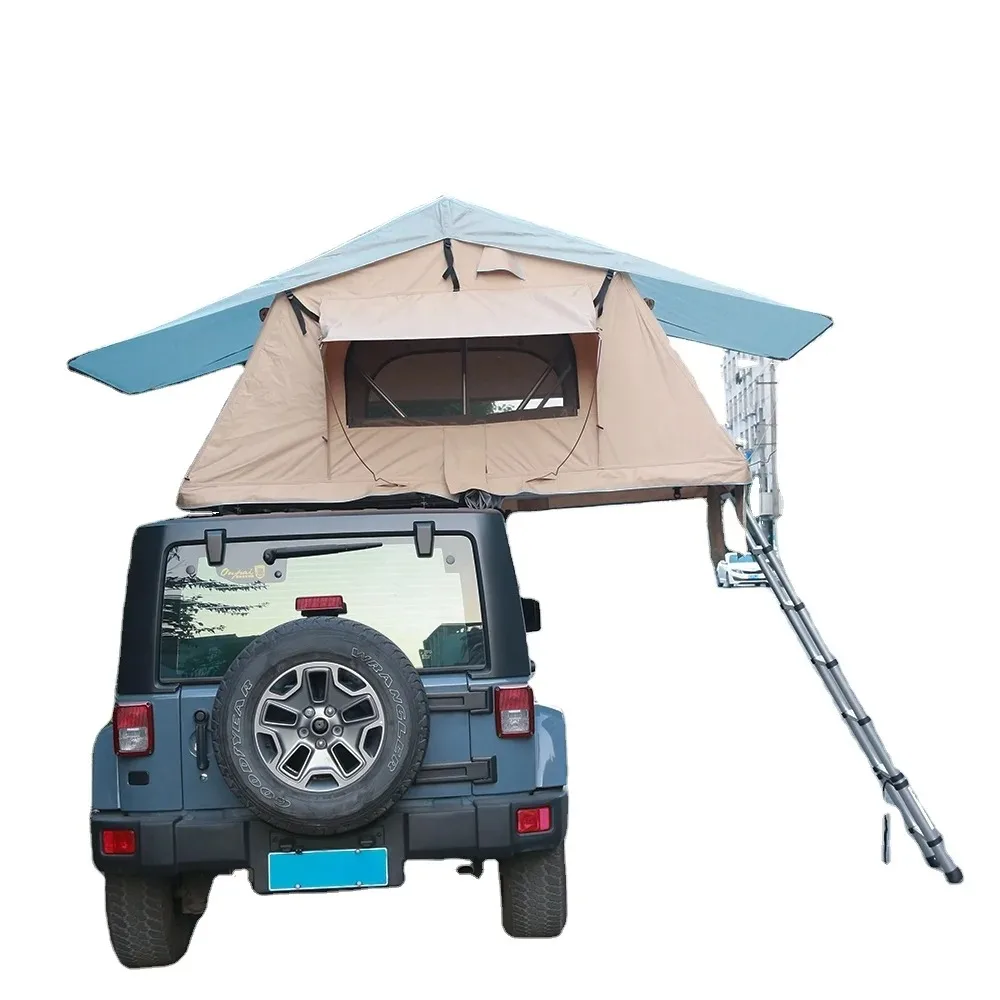 

Индивидуальная мягкая палатка на крышу автомобиля из полиэстера Оксфорд с моющимся водонепроницаемым чехлом (RTT)