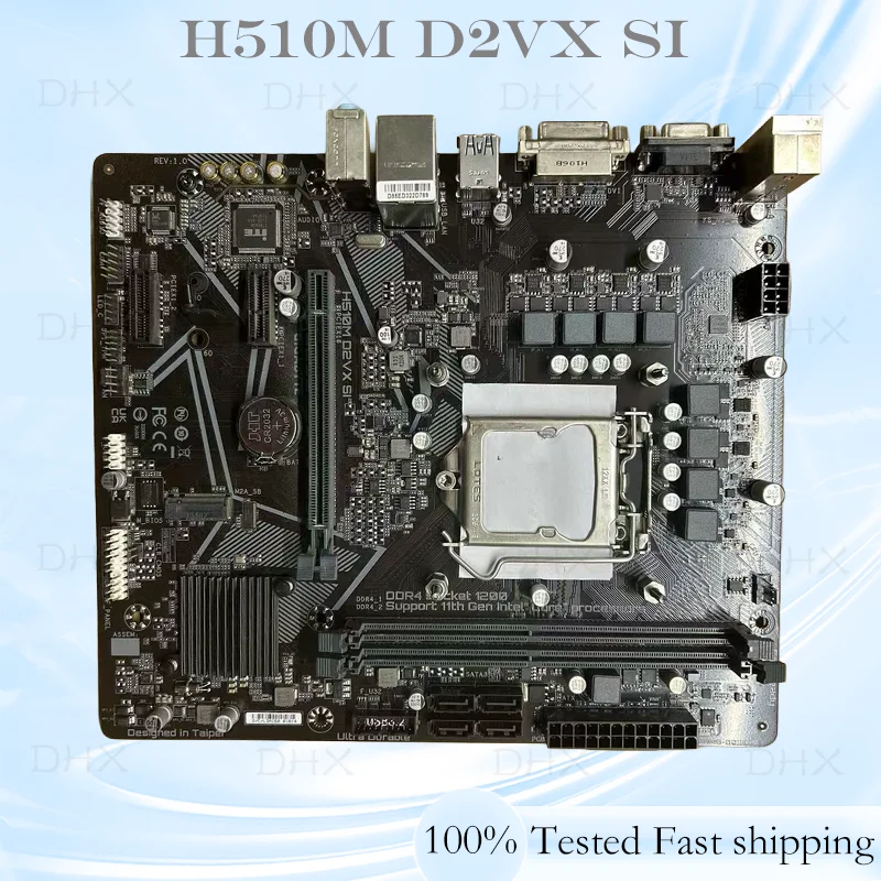 For Gigabyte H510M D2VX SI Motherboard Micro ATX Mainboard 64GB DDR4 LGA 1200 100% Tested Fully Work be shipp quickly DH