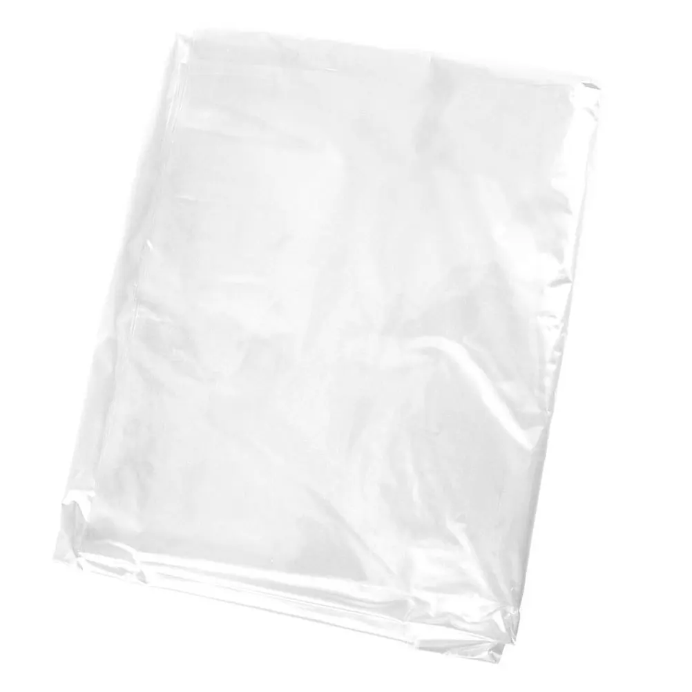 

12Pcs Transparent Garment Covers Clothes Protection Bags for Dry Cleaning Suits Dresses Blouses Reusable Dustproof Storage