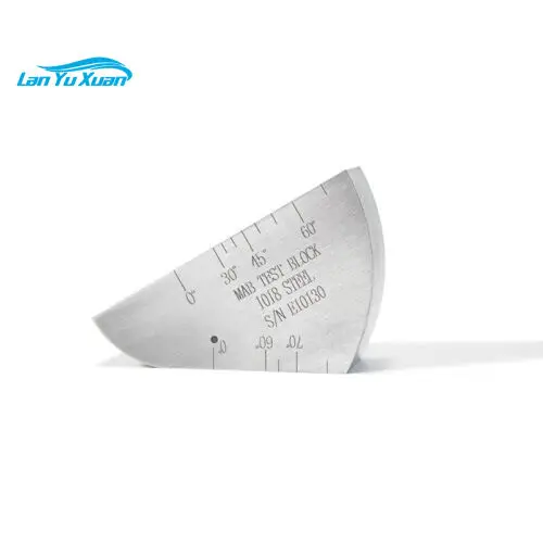 MAB Angle Beam ROMPAS Calibration Standard Carbon Steel Block