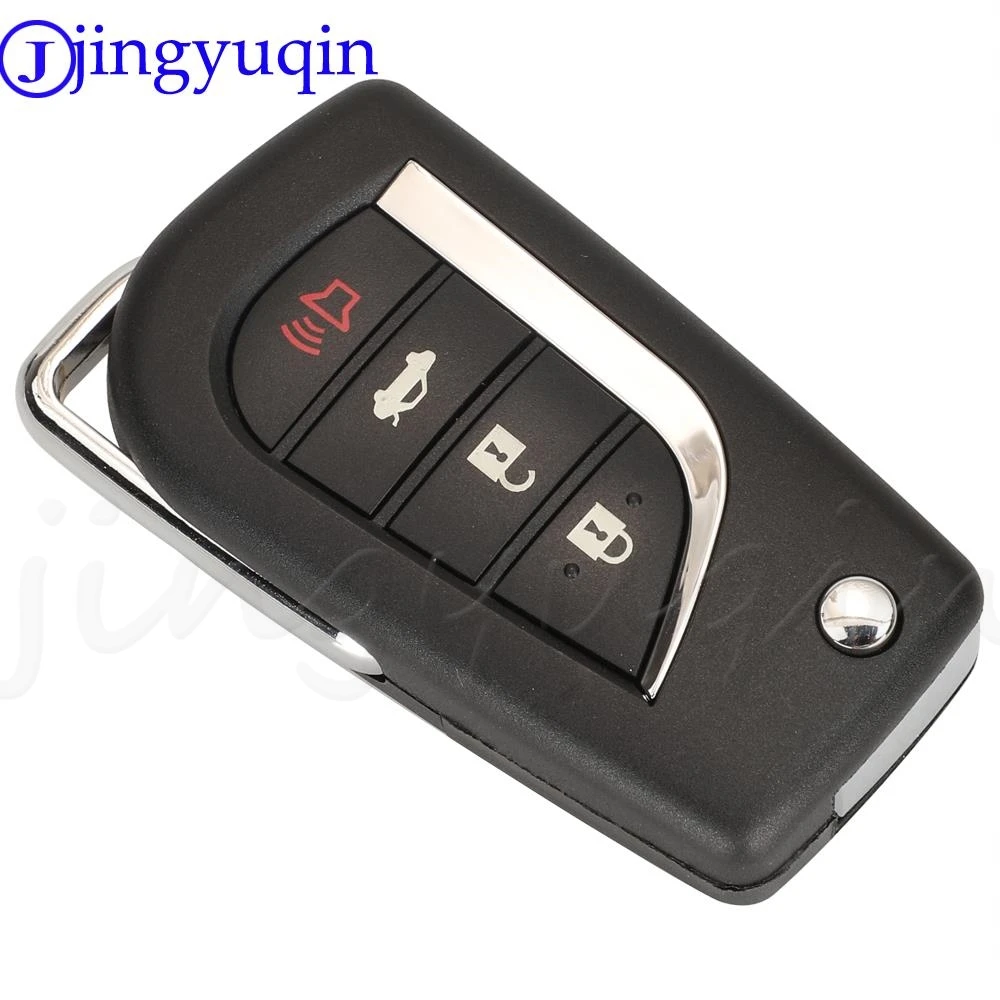 Jingyuqin 4 Buttons Modified Remote Key 314Mhz G/H Chip HYQ12BEL/HYQ12BDM For Toyota Prius 2 Hilux Etios Vios Yaris Corolla