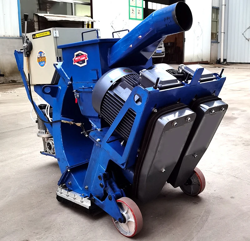 Concrete Road surface shot blasting machine Sandblaster concrete floor road shot cleaning machine for sale