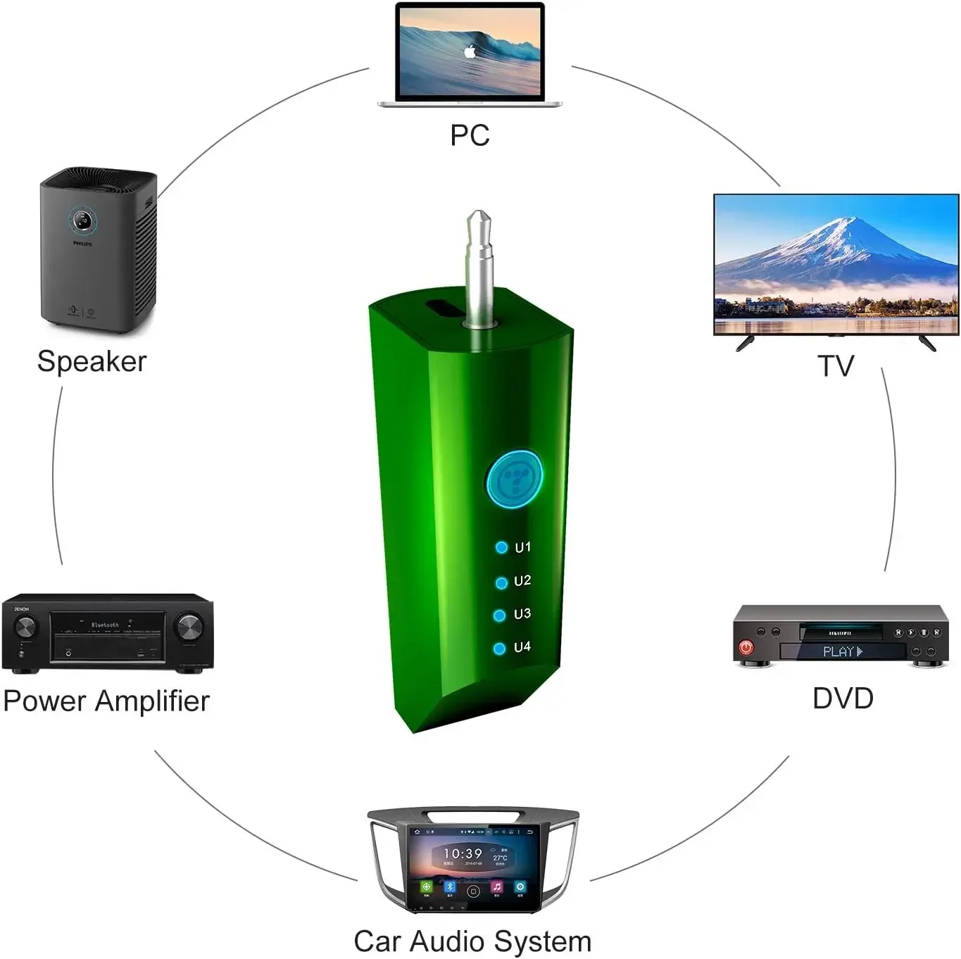 2026 TOSING V1 Pro Bluetooth Wireless Karaoke Microphone with 20W Dynamic HI-FI Speaker Portable Audio Player Singer/Adult