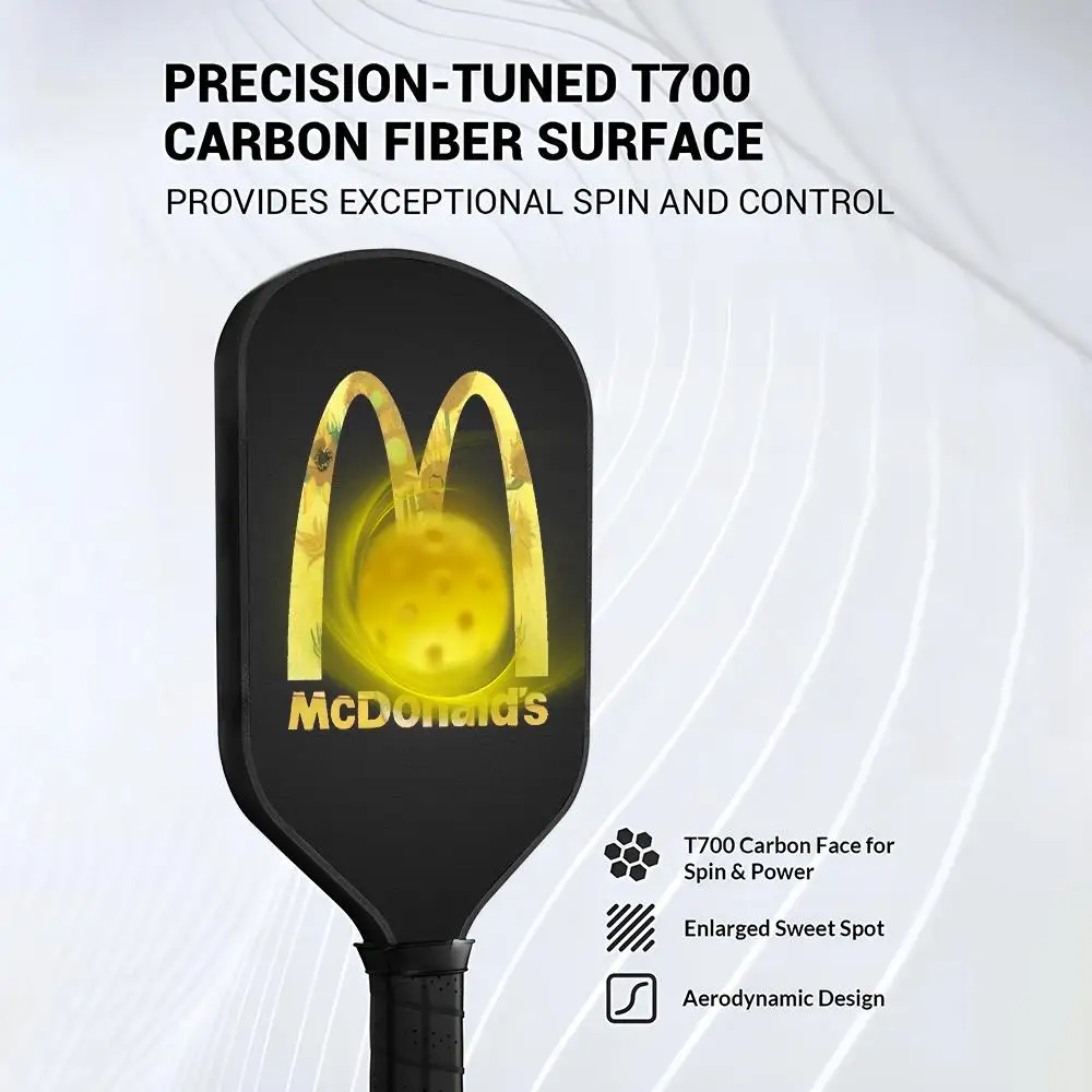 Рисунок 3 - Прохладное весло для пиклбола M-Mc-Donald'sS T700