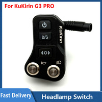 Headlamp Switch For Kukirin G3 PRO Electric Scooter Metal Key Switch Original Replacement Parts