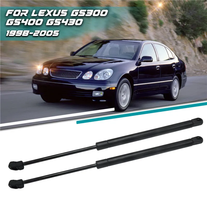 2Pcs/set Car Front Hood Lift Support Strut Shock For Lexus GS300 GS400 GS430 1998 1999 2000 2001 2002 2003 2004 2005 Accessories