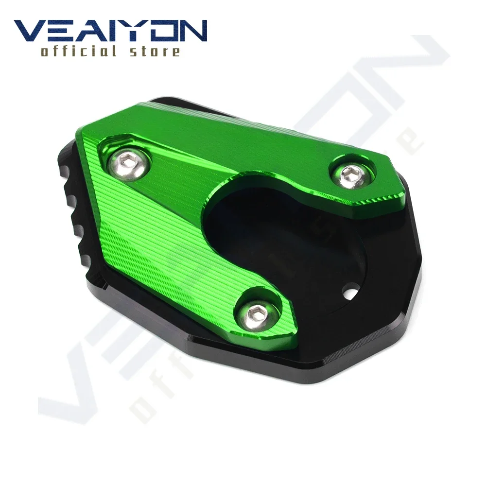 Accessori moto Cavalletto laterale Cavalletto laterale Ingrandisci cuscinetti di estensione per Kawasaki ZX6R 2009 - 2019 ZX-10R 2008 - 2019