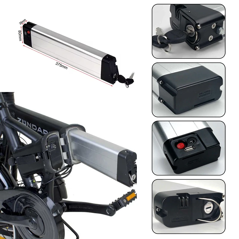 

xDevice Battery 36V 48V 7.8Ah 9.6Ah Li-ion Electric Bike Battery for Telefunken xBicycle 14'' Pro 20'' FAT SE Ebike battery