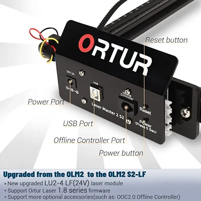 yyhc 2024 Szybka dostawa Ortur Laster Master 2 W magazynie Opcjonalna szybka maszyna do grawerowania i cięcia laserowego Ortur
