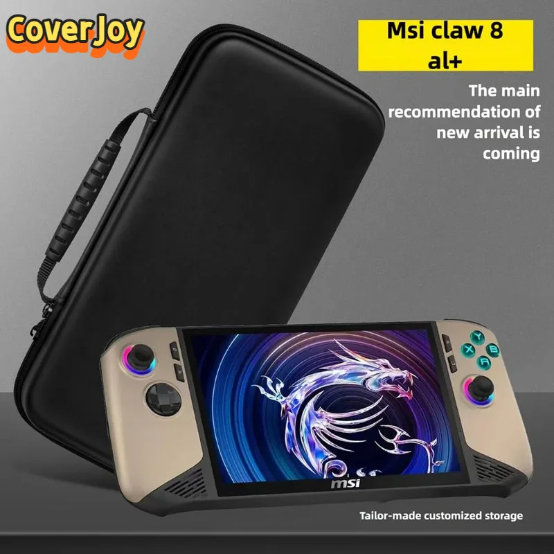 

CoverJoy Waterproof Hard Case for MSI Claw 8 AI+ EVA Travel Carrying Bag Portable Storage Console Accessory