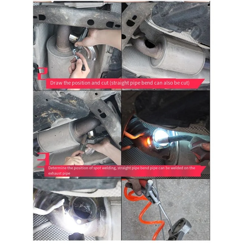 Precision Car Universal 63Mm Exhaust Valve Muffler Cutout Kit Wireless Remote Control Valve System Cutout Pipe Valve Kit