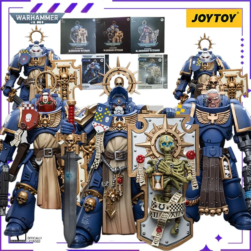 

[In Stock] JOYTOY Original 40K1/18 Mobile Doll Warhammer 40000 Extreme Warrior Sword Guard Veteran Mobile Anime Model Toy Gift