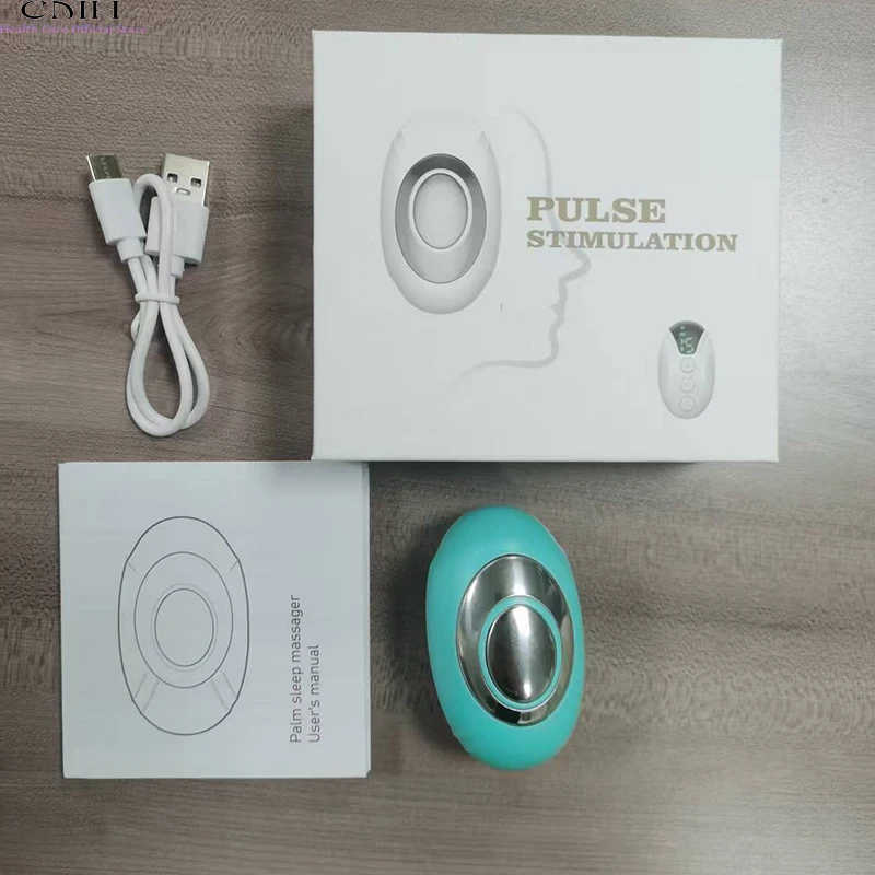 جهاز مساعد النوم المحمول من CMH أداة تخفيف الأرق يساعد على النوم ليلاً علاج القلق الاسترخاء جهاز تخفيف الضغط للنوم