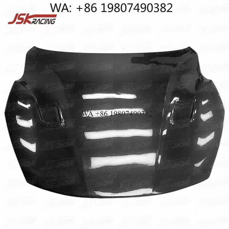Wmwmnu TDF Style Carbon Fiber Hood Bonnet for 2013-2015 F12 Berlinetta Engine Cover Replacement Auto Parts