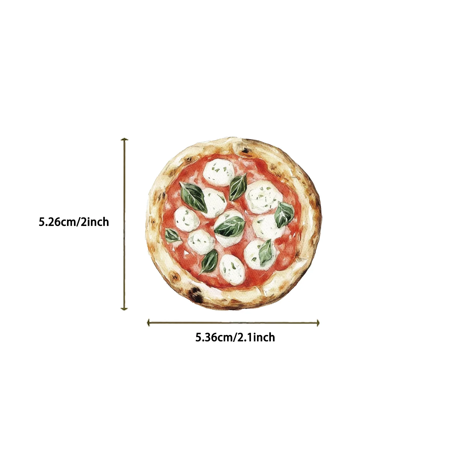 100 pçs mediterrâneo tomate retro pvc adesivos decalques decorativos para laptops manuais casos de telefone celular cozinha viagem