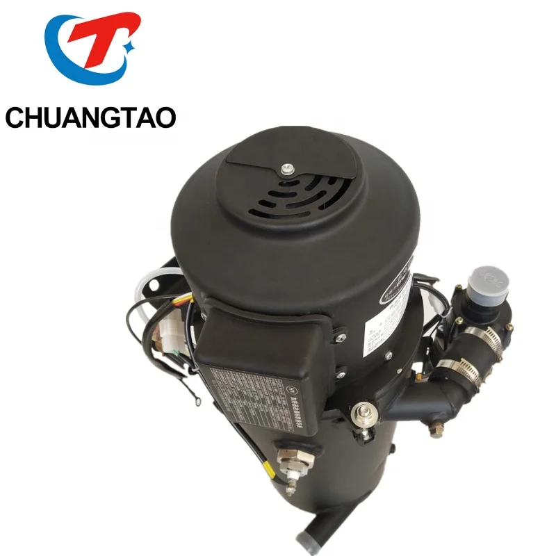 Diesel Water Parking Heater, 12V 24V 10KW Engine Preheater, Coolant Liquid Preheating Device fit for Vans, Light Trucks, Buses