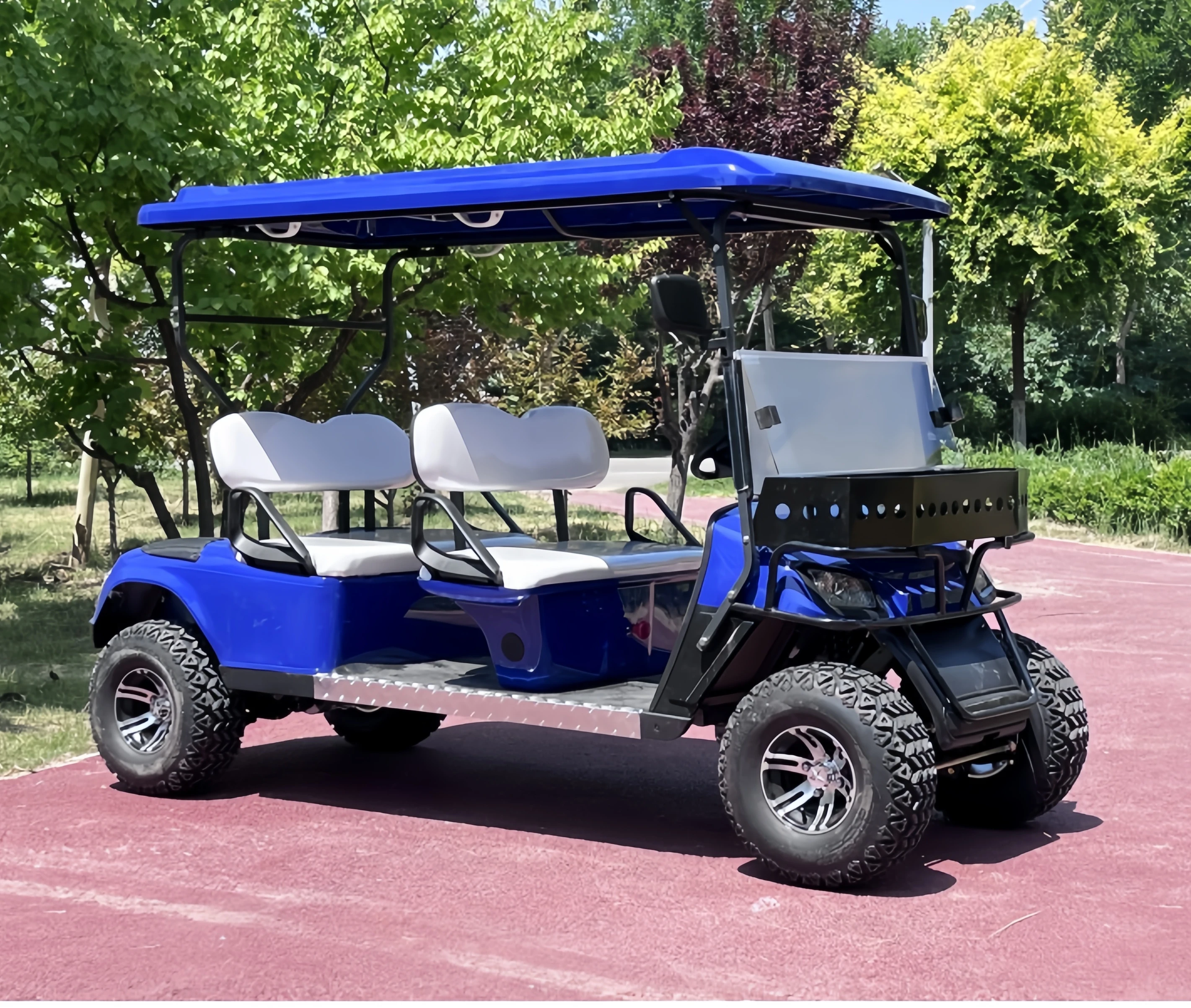 Hot Sale Classic Model Golf Carts Gas Powered Electric Power Enclosed Golf Cart with lithium battery