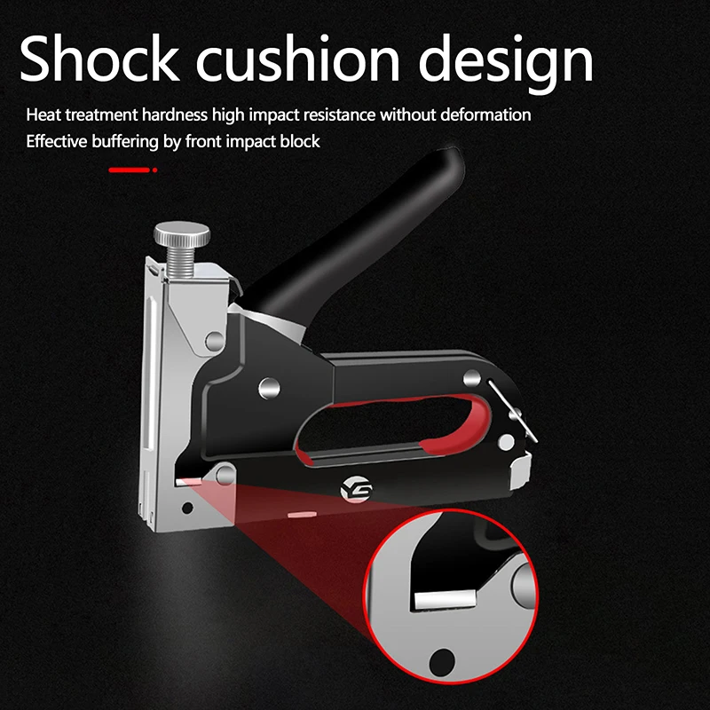 Durable 4-in-1 Multi-tool Semi-automatic Nailer Perfect For DIY Woodworking Decoration