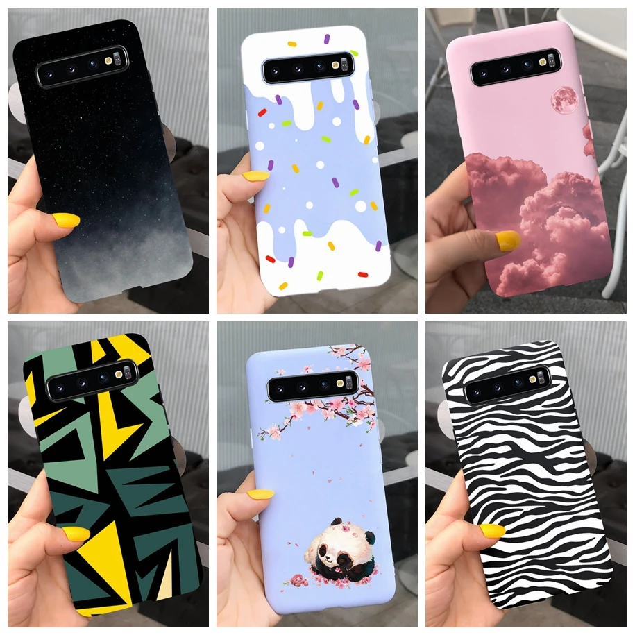 S10 Plus Case For Samsung Galaxy S10 Cover SM-G973F SM-G975F Shockproof Silicone Phone Case For Samsung S10 Plus S10E S10+ Coque