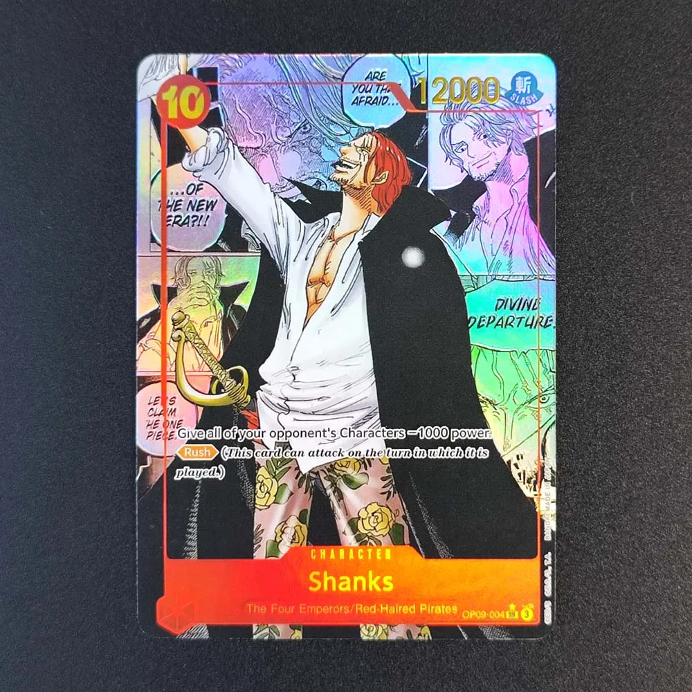 shanks one piece card game Shanks [Alternate Art] OP06-007 - Wings of the Captain OP06 [SUPER RARE] [Near Mint]