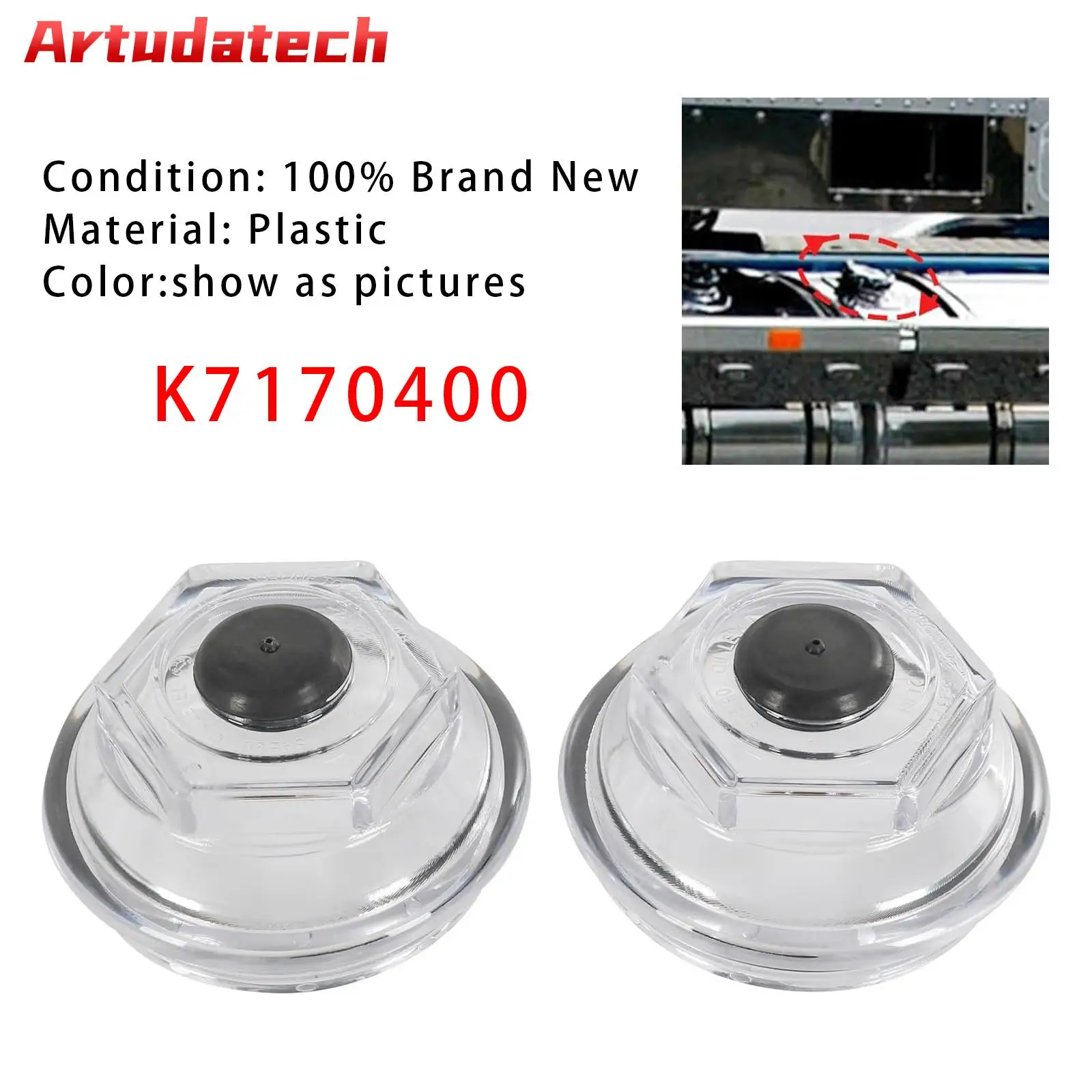 

Artudatech 2PCS Oil Bath Dust Caps K71-704-00 For Dexter 9k 10K 8-415 430 3.5" K7170400
