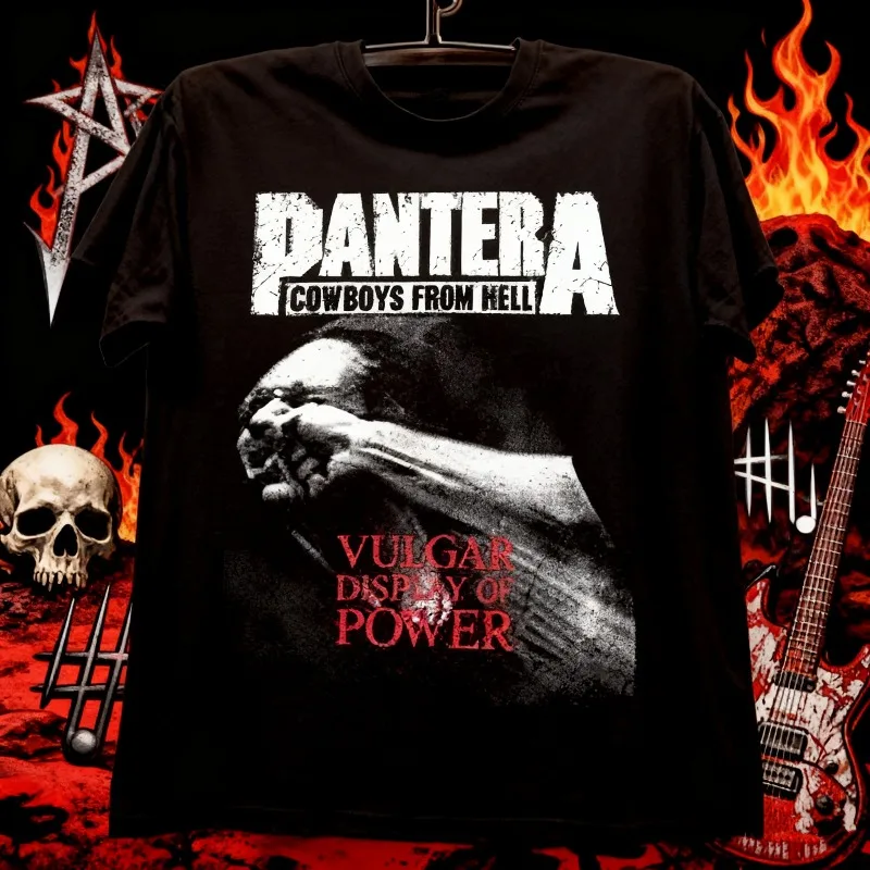 

Лето 2022, футболка Pantera Pandora Band American Rock Heavy Metal Peripheral, 100% хлопок, мужская трендовая футболка с принтом Fried Street