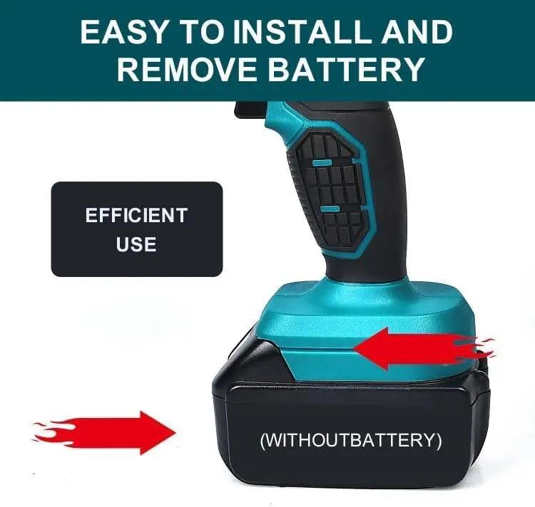 

Cordless Heat Gun, Hot Air Gun Compatible for 18V Volt LXT Battery, 3 Nozzle, 2-Temp Setting Max 932°F(500°C) Heat Gun