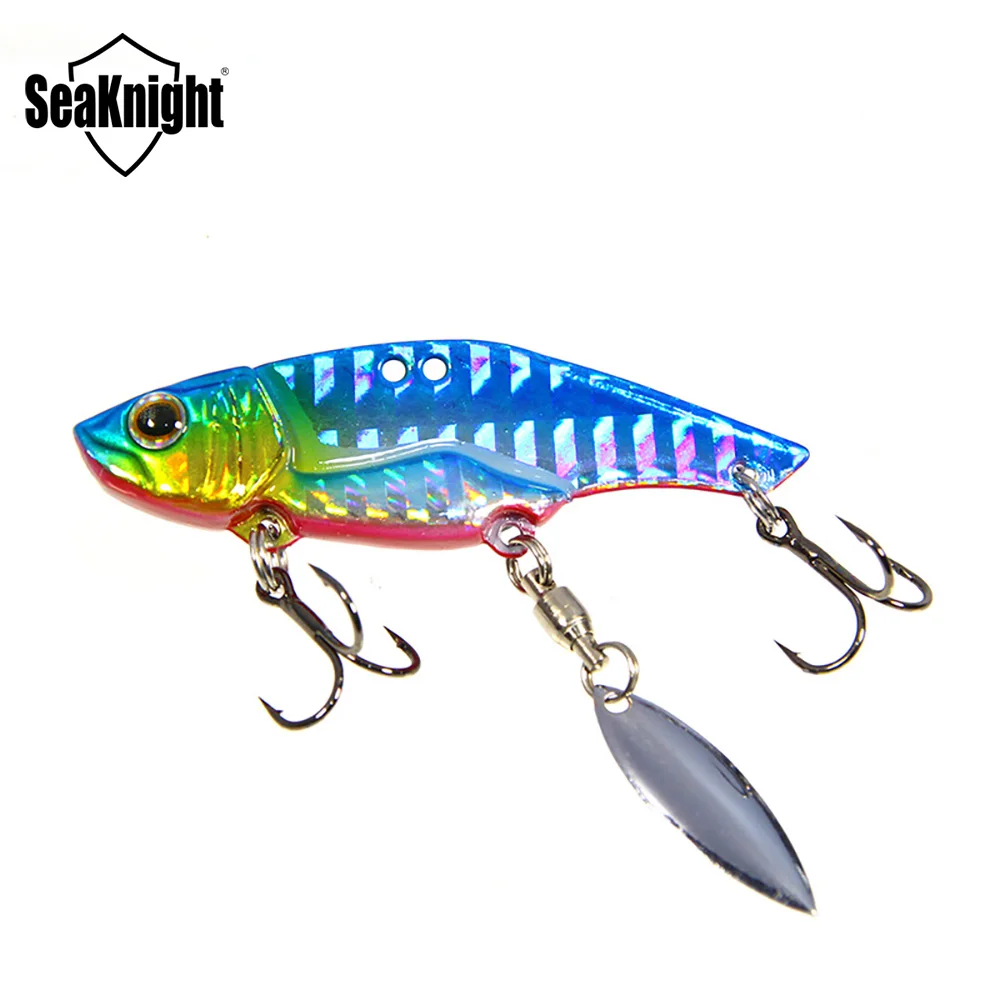 2024 Seaknight New VIB Lure Metal Baits 12g/16g 8 Colors Hard Fishing Bait Fishing Tackle Sinking Bait Bass Lure Sea FishingLure