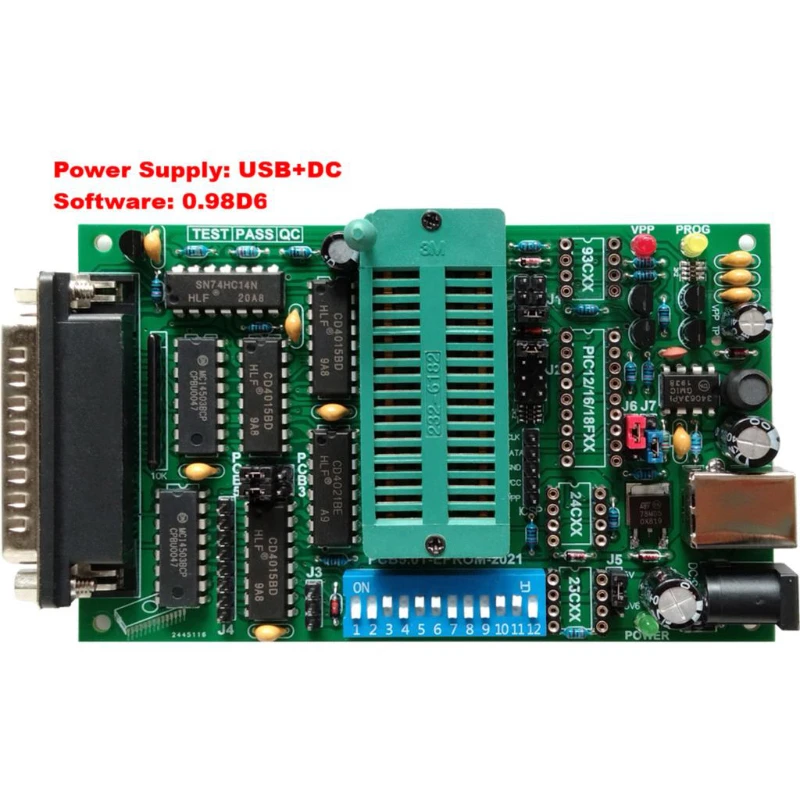 PCB5 다기능 프로그래머, 윌렘 버너 EPROM 플래시 MCU 메인 보드, BIOS 쓰기