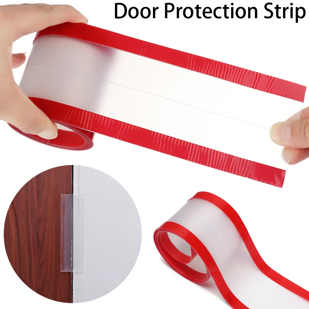 Durable Multi-function Security Protector Sticker Door Seam Anti-pinch Guards Child Safety Pinch-Protective Door Hinge Guard