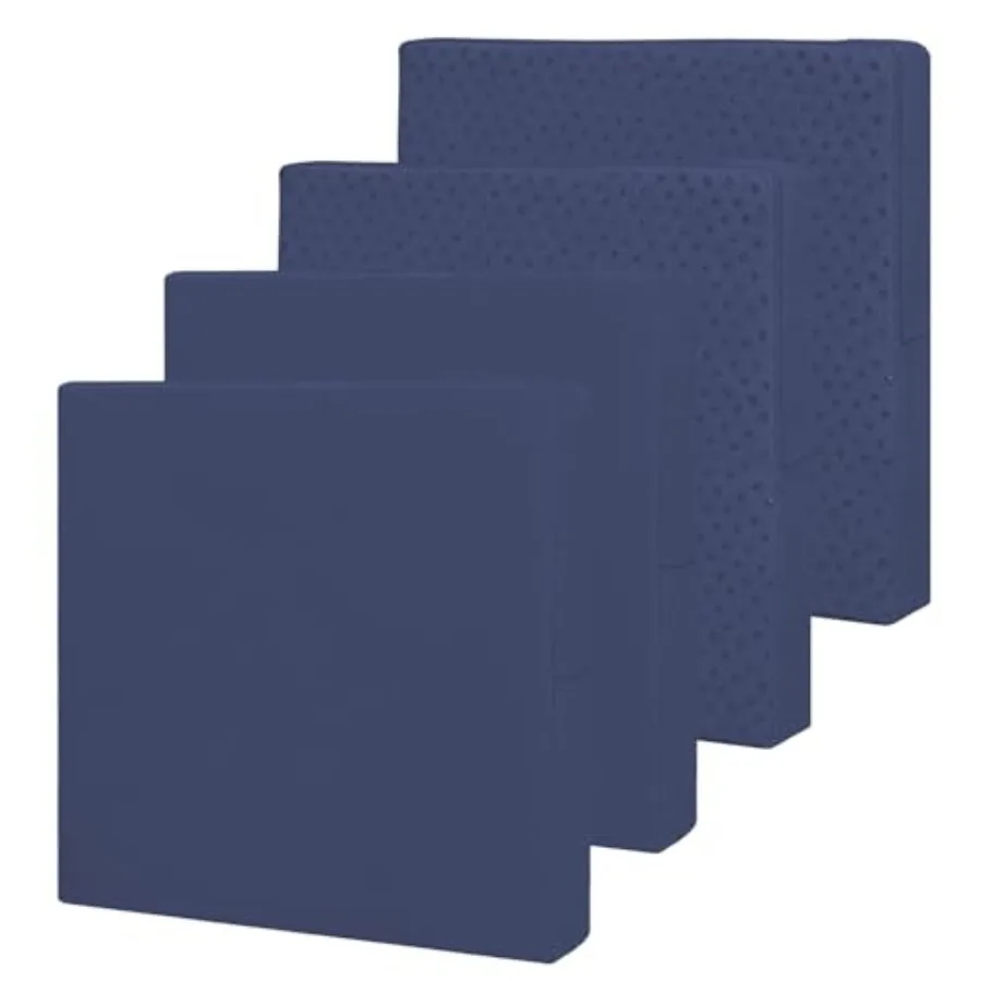 

Чехлы для уличных кресел-шезлонгов Waterof Patio, 24x22x4 фута, 4 шт., с молнией, нескользящие, для замены. Военно-морской флот