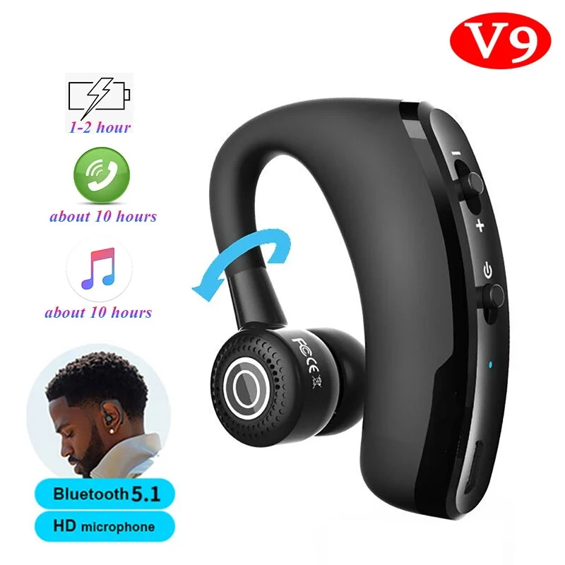 V9 Earphones Blueto… - image