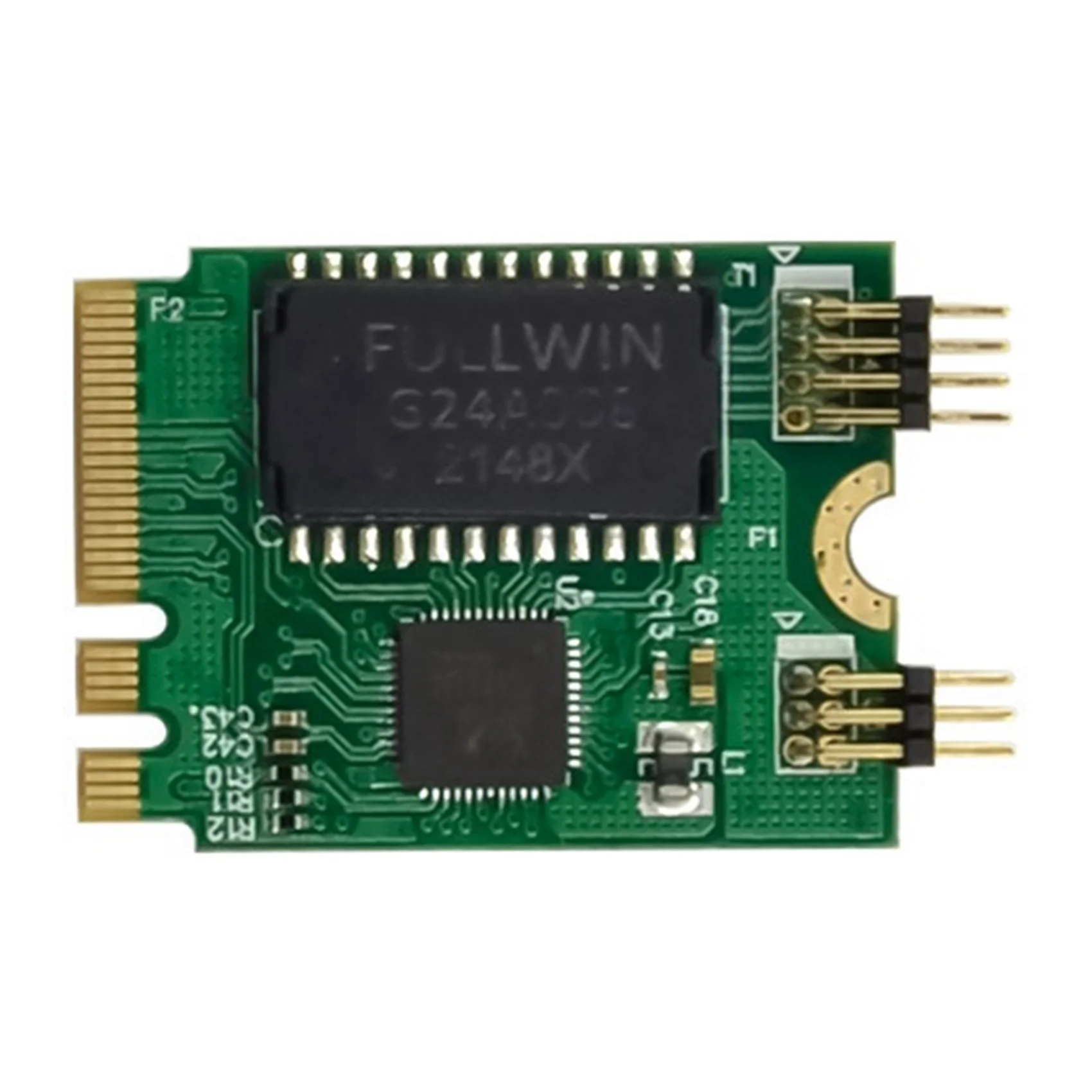 Exquisite-3X Mini PCIE Network Card M.2 A+E To RTL8111F Gigabit Ethernet Card Single Port RJ45 Ethernet Network Card