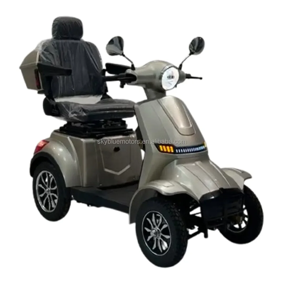 Factory Hot Selling Outdoor Four Wheels 25km/h 1000W  Electric Moped Scooter Affordable Price Wholesale Retail Electric Mobility