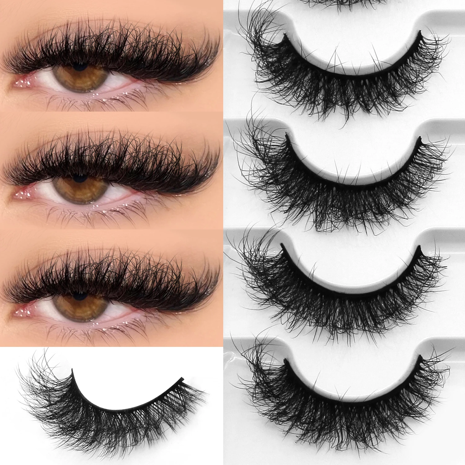 Fake Lashes Fluffy …
