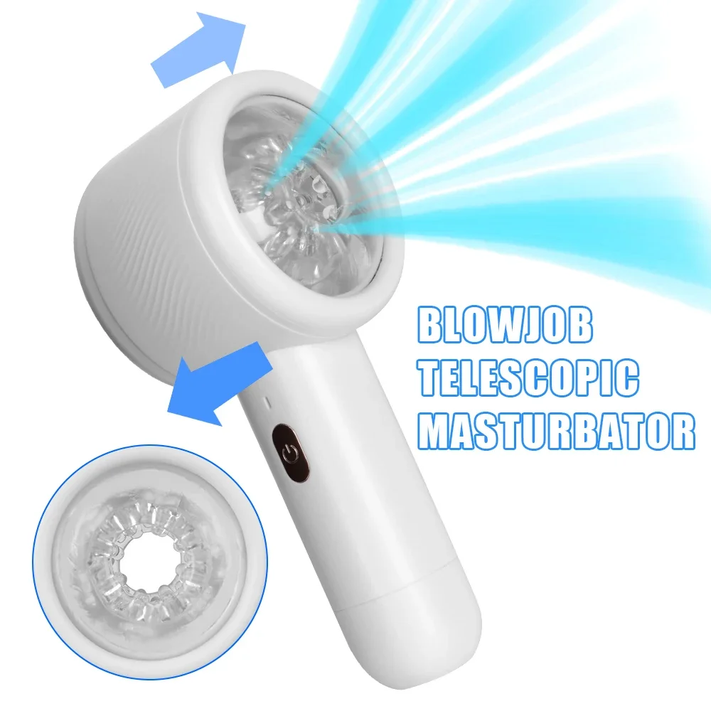 

NEW Male Masturbator Penis Pump Automatic Telescopic Vibrator for Men Vaginal Glans Sucking Exerciser Blowjob Sex Toy Sexy Dryer