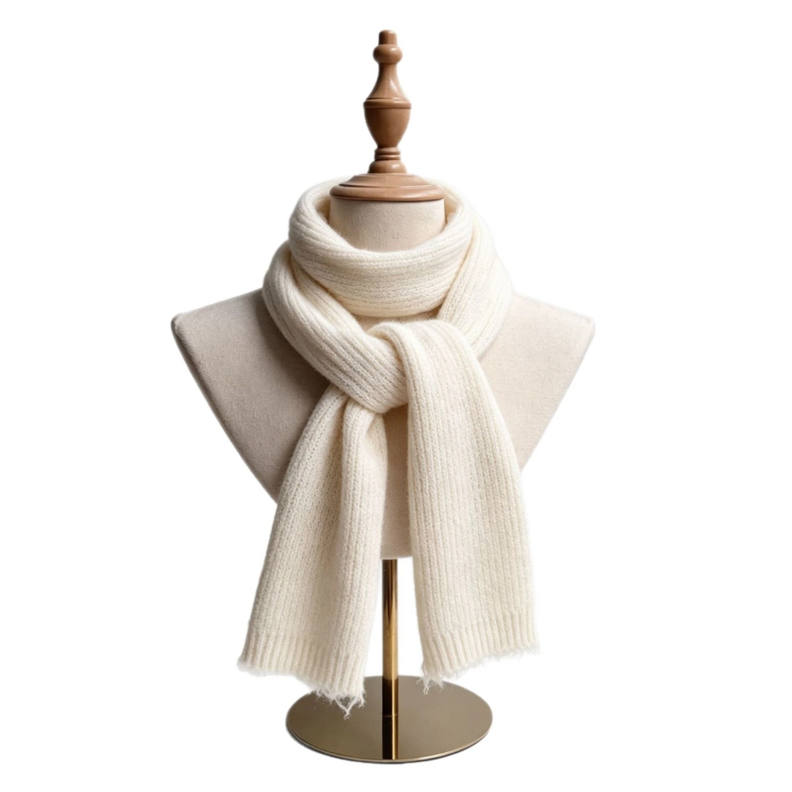 Jewelry and Scarf Display Bust Disassemblable Adjustable Height Display Bust Stable Versatile for Boutique Owners, Shop Openings