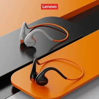 Original Lenovo X7 auriculares de conducción de aire inalámbricos Bluetooth 5,3 auriculares de conducción ósea auriculares deportivos micrófono con gancho para la oreja al aire libre