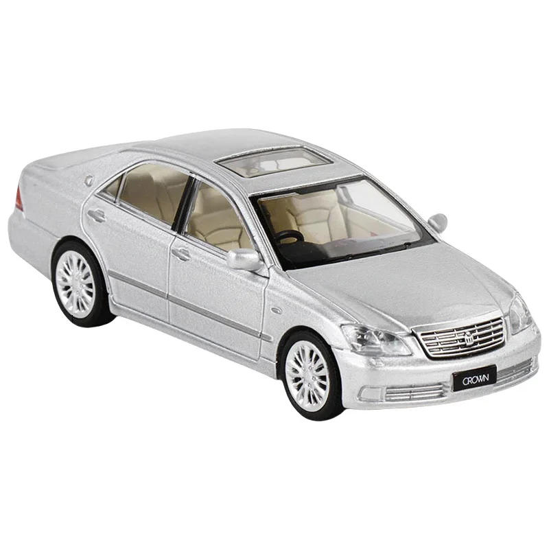 1:64 Toyota Crown 12 generation old diecasting alloy simulation model, boys collection of decorative toys, children's gifts.