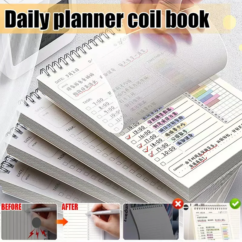 160 صفحة عادة تعقب التقويم للقيام قائمة مخطط دوامة ملزمة يوميا أسبوعيًا وشهريًا عادة المقتفي مجلة ودفتر الهدف #2