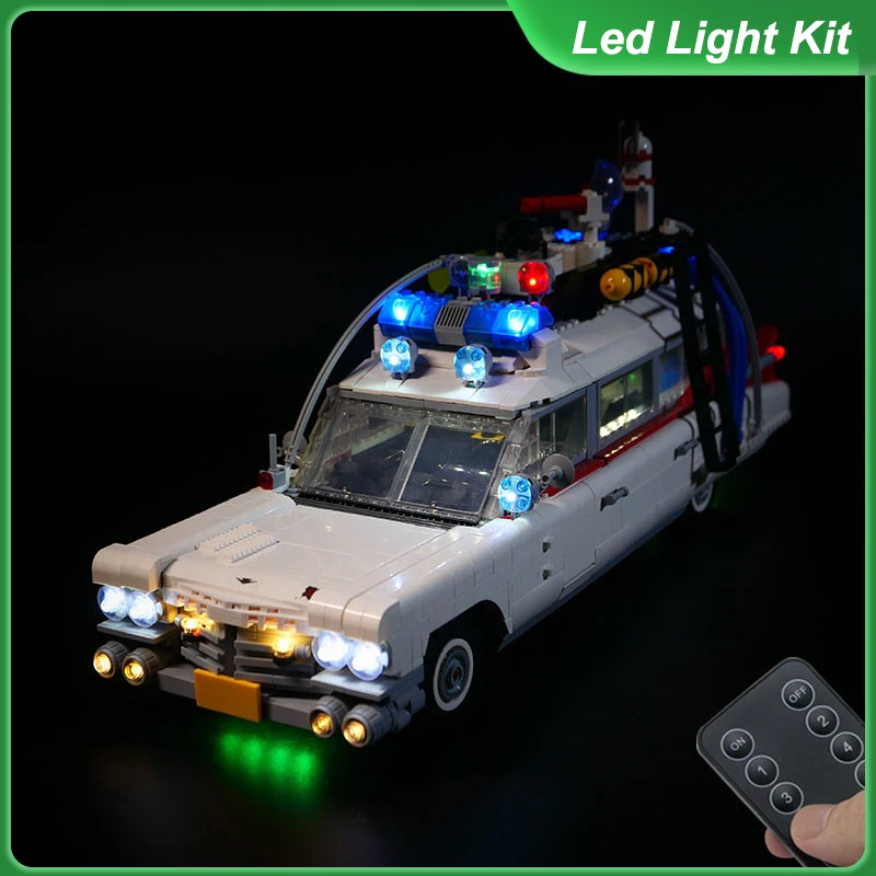 Led Light Kit For 10274 GHOSTBUSTERS ECTO-1 Building Blocks Bricks (only LED inlcuded)