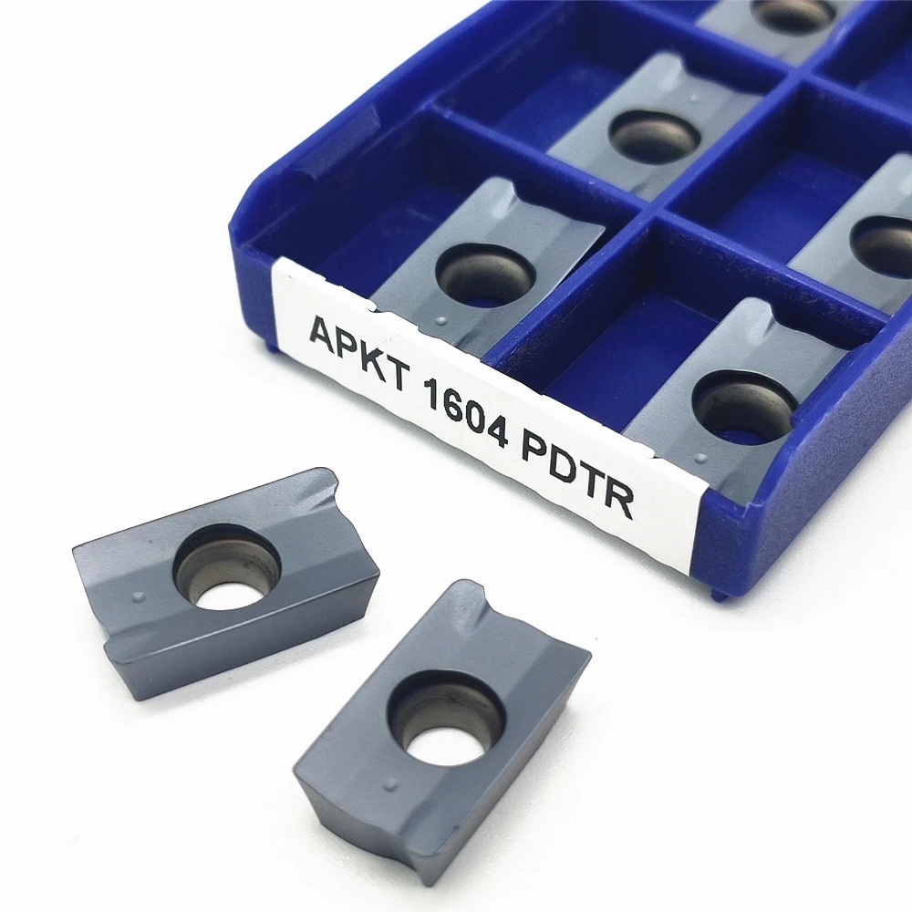 10pcs APMT1604 PDER DP5320 DP5420 Carbide Insert Cutter High Hardness Wear Resistant CNC Milling Tool